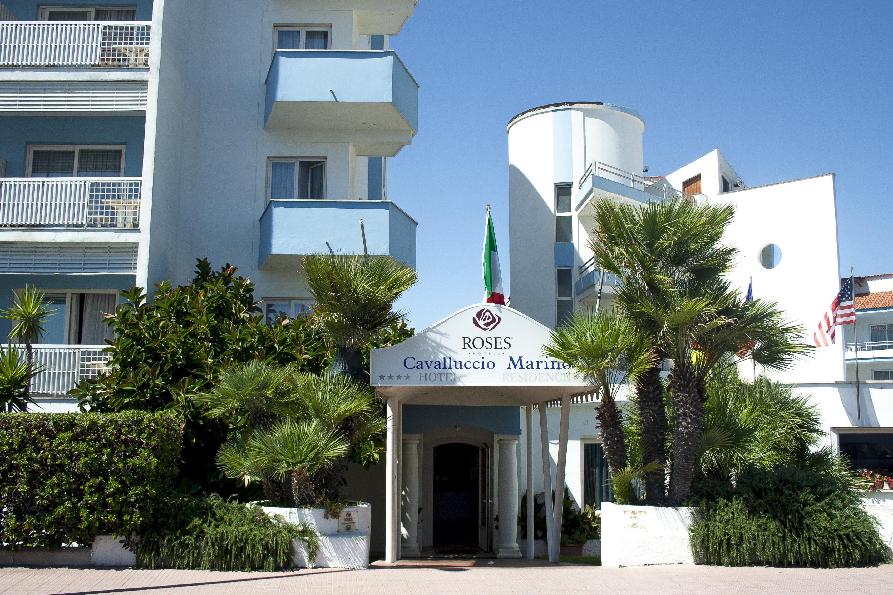 Hotel Cavalluccio Marino Santa Marinella Exteriör bild